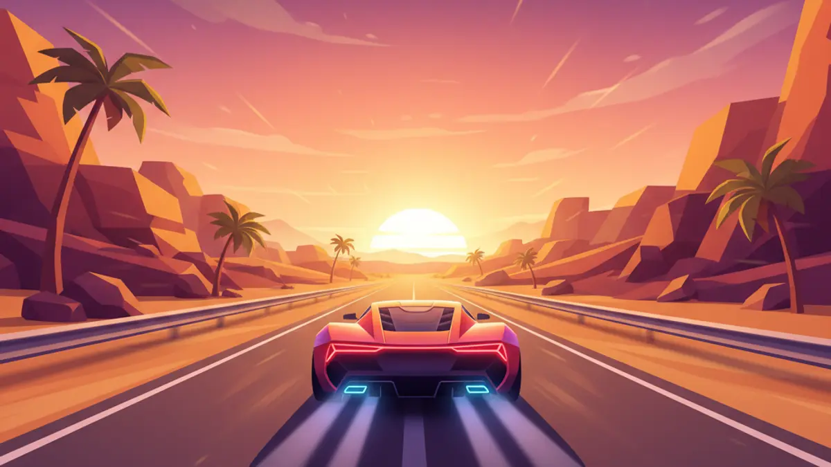 Neon Dust Rally